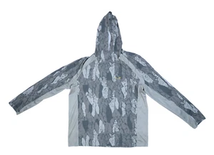 Chaqueta con Capucha Buckfeather Camuflada Gris Ligera Camuflaje Hecha en EE. UU. Para Hombres Grande - Imagen 1 de 10