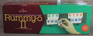 Vintage Rummy-O II By Cardinal Tile Game 4 Racks 1977 No. 850 Complete - Picture 1 of 5