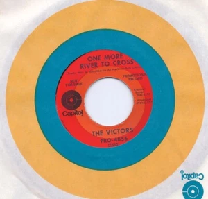 Victors - Brotherly Love / One More River to Cross - 45 rpm Radio Promo - Picture 1 of 2