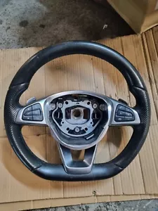 CONFEZIONE PADDLE VOLANTE AMG PER MERCEDES W205 C205 W253 X253 W213 W16 - Foto 1 di 2