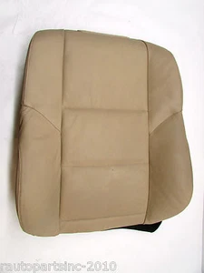 2006 BMW 525XI Seat Front Right Upper Cushion Tan OEM 04 05 06 07 08 09 10 - Picture 1 of 10