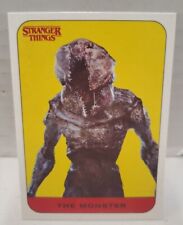 Stranger Things 2018 Trading Cards The Monster Sticker Card #20 Netflix 