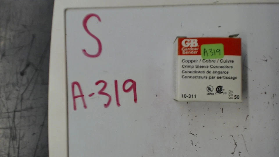 Gardner Bender 10-311 Copper Crimp Sleeve #50 count - Imagem 1 de 3