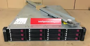 HP P2000 G3 ISCSI MSA Dual Controller 12TB Array ** BK830A ** - Picture 1 of 2