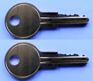 (2) SnugTop Truck Cap Toppers Camper Replacement Keys Pre-Cut To Key Code PRM10 - Picture 1 of 2