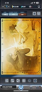 Topps Star Wars Digital Card Trader Gilded Galaxy 2020 Kylo vs. Rey Insert Award - Picture 1 of 1