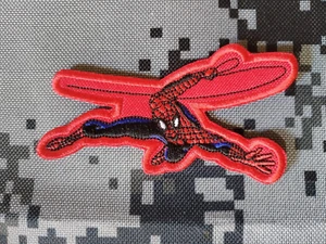 SPIDERMAN EMBROIDERED PATCHES TO SEW ON. COMIC MOVIE SUPER HERO FREE SHIPPING - Picture 1 of 8