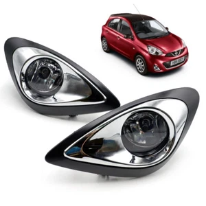 Fits Nissan March Micra K13 Facelift 2014 18 Spot Fog Light Lamp Kit - Afbeelding 1 van 9
