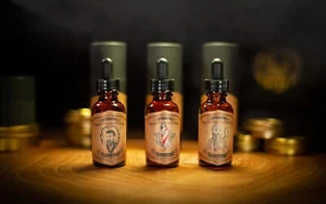 Trío de aceite para barba - paquete combinado de 3 aromas de Vintage Grooming Company - Imagen 1 de 10