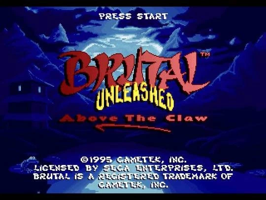 Brutal Above The Claw - Sega Genesis 32X Game Cartridge Only - Image 1 of 1