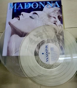 Original Hong Kong 1986 Limited Edition Clear VINYL Madonna True Blue POSTER - Bild 1 von 10