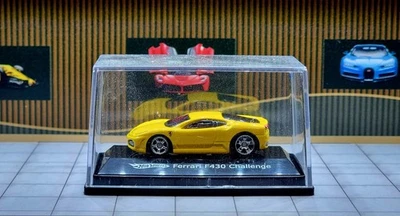 Hot Wheels Ferrari F430 Yellow *RARE* EXCLUSIVE *CASED* Real Riders Car Culture - Image 1 of 4