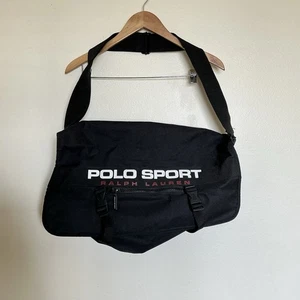 Polo Sport Ralph Lauren Messenger Bag School Y2K Vintage - Picture 1 of 6