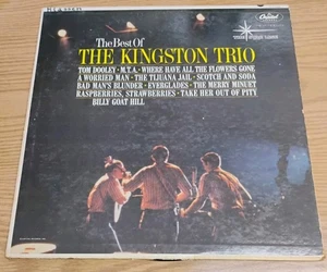 THE BEST OF THE KINGSTON TRIO VINYL ALBUM - Imagen 1 de 7