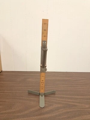 Vintage Pin-It Adjustable Skirt Hem Marker 7-20" Dressmaker Tailor Ruler Sewing - Image 1 of 4