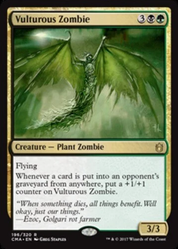Vulturous Zombie ~ Moderately Played Commander Anthology MTG Magic UltimateMTG M - Image 1 of 1
