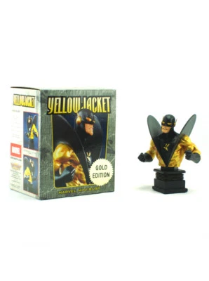 Bowen Designs Yellowjacket Mini Bust Artist Proof AP Gold Edition Marvel Comics - Image 1 of 4