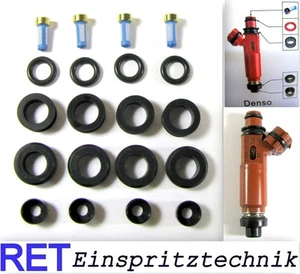 Reparatursatz Dichtsatz Repairkit Einspritzdüsen DENSO 20 teilig für 4 Zyl - Bild 1 von 5