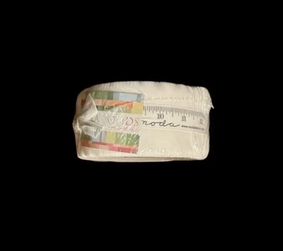 Bella Solids White Jelly Roll by Moda (40) 2.5" Strips - Image 1 of 2