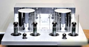 HOVLAND SAPPHIRE Power Amplifier Tube Type (Overhauled, One glass tube missing) - Picture 1 of 7