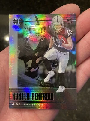 2019 Panini Illusions Hunter Renfrow RC #50 OAKLAND RAIDERS - Image 1 of 2