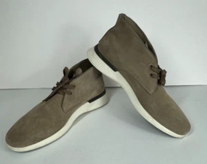 Wolf & Shepherd Shoes Brown Suede Leather Ankle Boots Mens Size 10 Casual Preppy - Picture 1 of 11