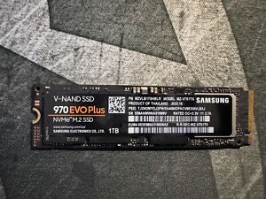 Samsung 970 EVO Plus 1TB NVMe Internal SSD MZ-V7S1T0B/AM 0 Write