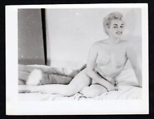 1960 Unterwäsche lingerie Erotik blonde nude vintage Dessous pin up photo Foto