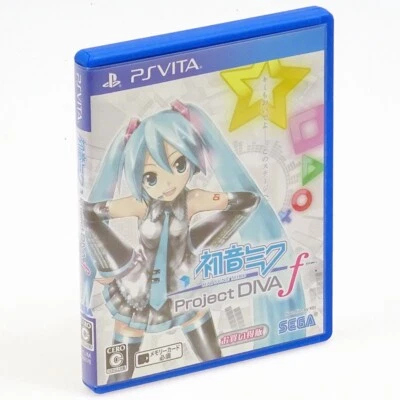 HATAUNE MIKU Project Diva f Best PS VITA Japan Import PlayStation Portable Comp - Image 1 of 2