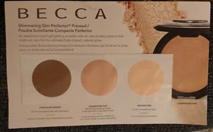 Becca Cosmetics Shimmering Skin Perfector Pressed Highlighter Sample Card - Picture 1 of 1