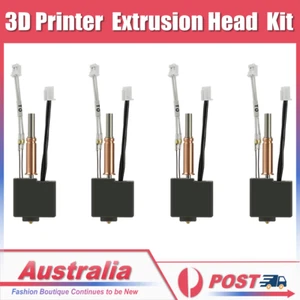 1 Pack Kobra 3 Hotend, All-Metal Hot End Extruder Print Head Kit Heater Block - Zdjęcie 1 z 18