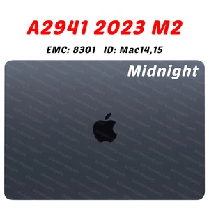 for Macbook Air Mac14,15 Retina A2941 M2 EMC 8301 LCD Screen Assembly (Midnight) - Picture 1 of 5