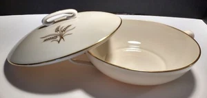 Lenox Weizenmuster rund bedeckt Gemüse Servierschale - R-442 - Bild 1 von 5