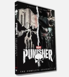 The Punisher: The Complete Series Seasons 1-2 (DVD, 6-Disc Box Set) New Sealed - Afbeelding 1 van 2