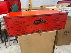 Vintage Snap On KR-420 2 Drawer Middle Intermediate Riser Box With Keys 1950s - Picture 1 of 8