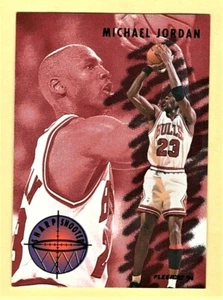 Michael Jordan Chicago Bulls 1993-94 Fleer Sharpshooter Card #3 - Bild 1 von 2