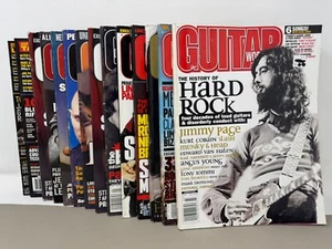 GUITAR ONE WORLD Magazine 14 Issue Lot 2001, 2002 Beatles Linkin Park Metallica - Picture 1 of 23