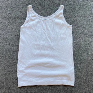 Gap Girls White Tank Size XXL 14-16 100% Cotton Sleep Top Soft - Picture 1 of 8