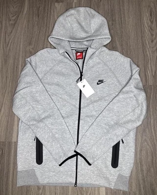 Nike Sportswear Tech Fleece Windrunner Gray Hoodie Hooded FB7921-063 Size XL - Image 1 of 4
