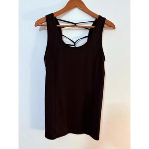 Black Loop Tank Womens Black Size M Workout Yoga Carrie Underwood Calia - Picture 1 of 6