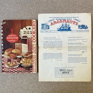 Sourdough Jack’s Cookery Cookbook Authentic From His Country Kitchen Argonauts - Picture 1 of 21