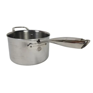 William Sonoma Signature Hestan Thermo-Clad Stainless Saucepan 4Qt No Lid - Picture 1 of 6