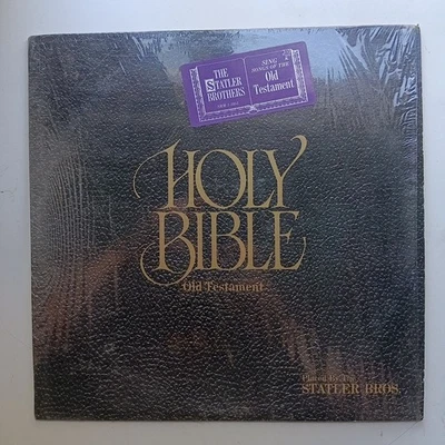 Holy Bible Old Testament/New Testament Place by The Starler Bros. Vinyl Records - Image 1 of 4