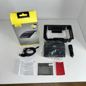Téléphone haut-parleur mains libres Bluetooth sans fil Jabra Freeway modèle HFS100 - Photo 1 sur 18