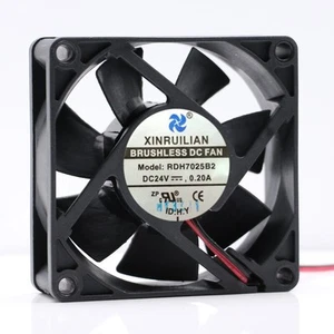 Fan XINRUILIAN RDH7025B2 0.20A 24V 7CM 70*25mm Inverter Cooling Fan 2-pin - Afbeelding 1 van 1