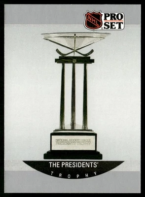 1990-91 PRO SET BOSTON BRUINS PRESIDENTS' TROPHY #387 - Image 1 of 2