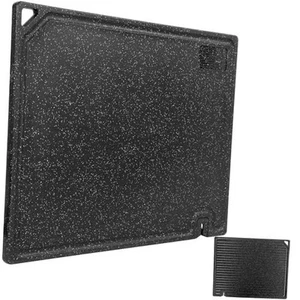 Authentic Since 1986, Cutting Boards for Kitchen, Meat, Vegetables, Black - Picture 1 of 7