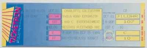 1990 Fleetwood Mac Original Unused Concert Ticket Charlotte Coliseum NC - Picture 1 of 2