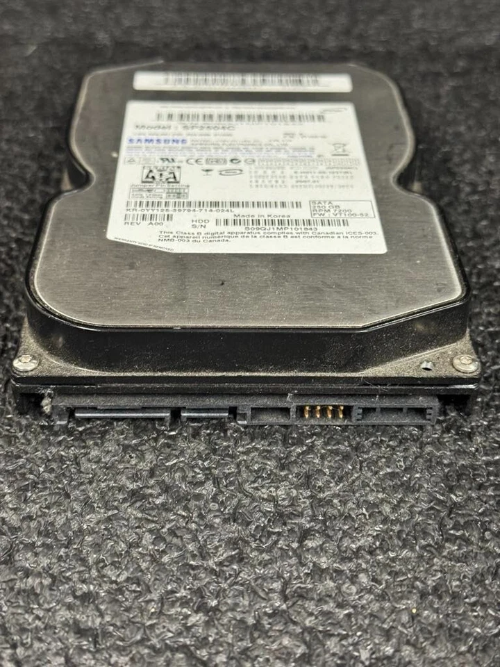 Samsung SP2504C 250GB 7,2K RPM 8MB Cache 3Gbps Spinpoint P120S SATA 2.5" HDD - Image 1 of 4