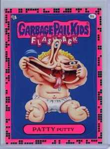 2011 Topps Garbage Pail Kids Flashback 2 PATTY PUTTY Pink Parallel Sticker 8A - Picture 1 of 1